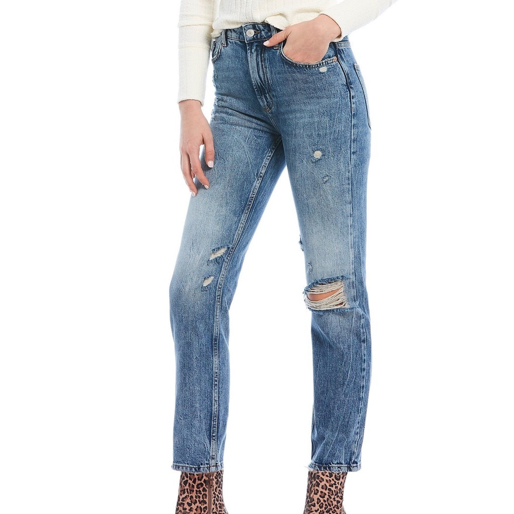 Free People Dakota Straight Leg Jean